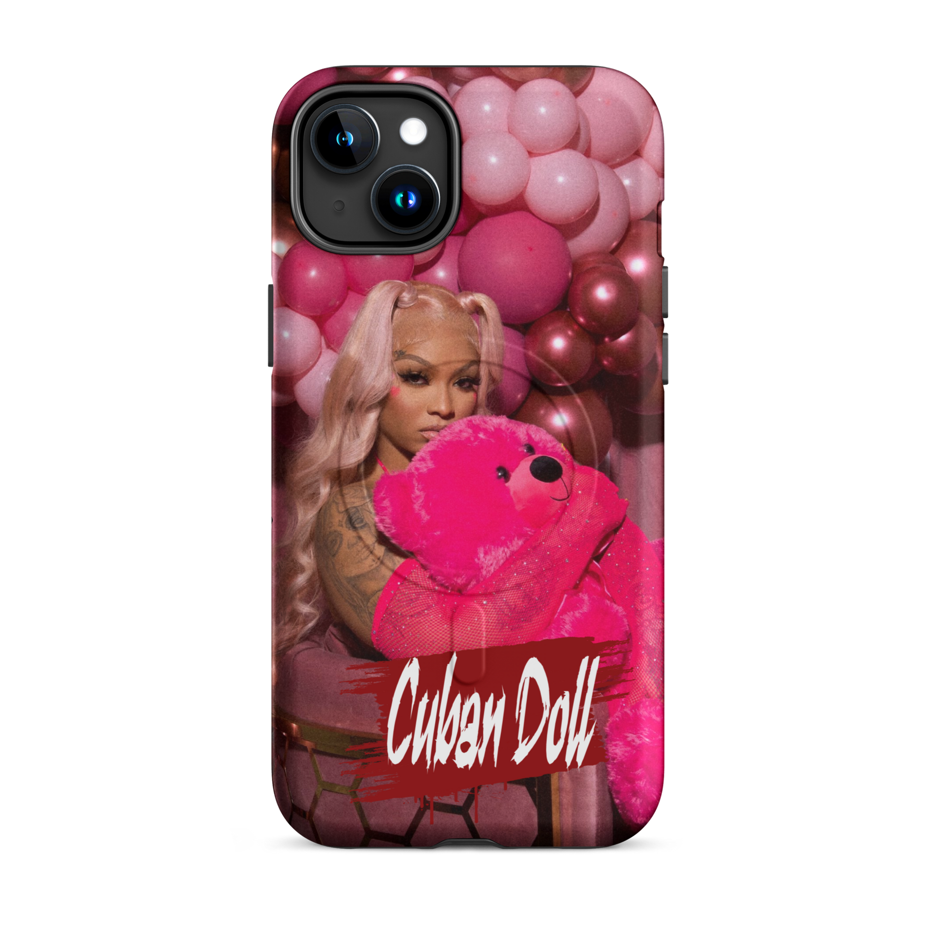 Pink Ballon tough case for iPhone® – Cuban Da Savage